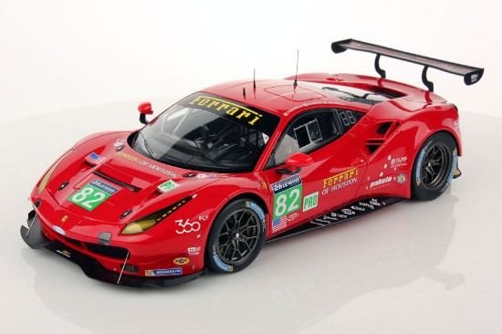 Immagine di FERRARI 488 GTE N.82 19th LM 2016 FISICHELLA-VILANDER-MALUCELLI C/V.1:18