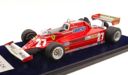 Immagine di FERRARI 126CK G.VILLENEUVE 1981 N.27 3rd CANADIAN GP 1:18