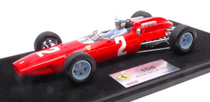 Immagine di FERRARI 158 JOHN SURTEES 1964 N.2 WINNER ITALY GP C/VETRINA 1:18