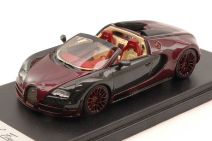 Immagine di BUGATTI VEYRON GRAN SPORT "LA FINALE" 2015 AMARANT/BLACK 1:43