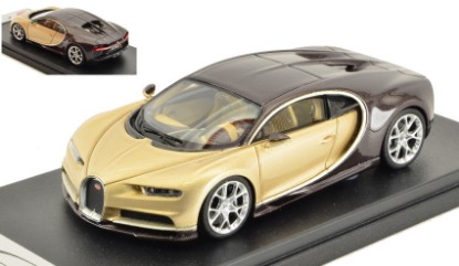 Immagine di BUGATTI CHIRON BROWN CARBON/SILK 1:43