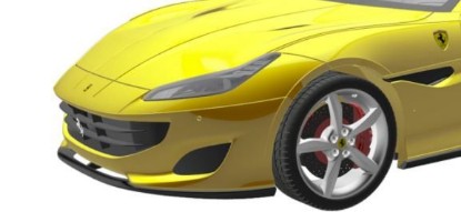 Immagine di FERRARI PORTOFINO GIALLO MODENA 1:43