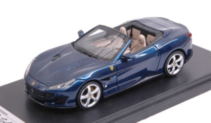 Immagine di FERRARI PORTOFINO OPEN ROOF TOUR DE FRANCE BLUE 1:43