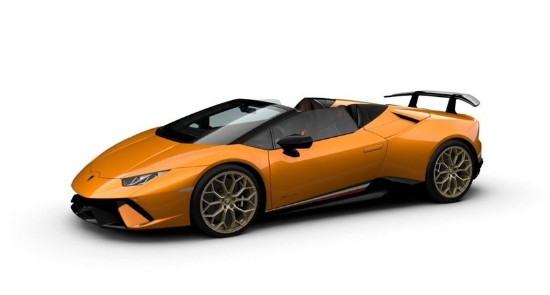 Immagine di LAMBORGHINI HURACAN PERFORMANTE SPYDER MATT ORANGE ANTHAEUS 1:43