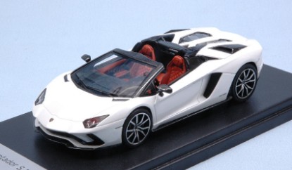 Immagine di LAMBORGHINI AVENTADOR S ROADSTER BALOON WHITE 1:43
