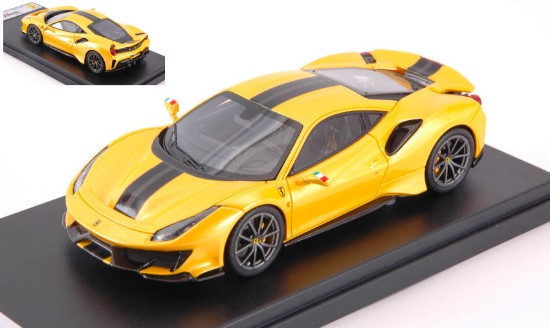 Immagine di FERRARI 488 PISTA 2018 GIALLO TRISTRATO 1:43