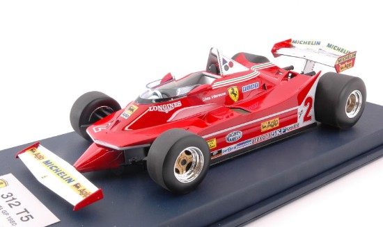 Immagine di FERRARI 312 T5 N.2 5th CANADIAN GP 1980 G.VILLENEUVE 1:18