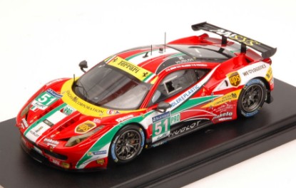 Immagine di FERRARI 458 ITALIA N.51 15th LM 2014 FISICHELLA-BRUNI-MAGNUSSEN 1:43