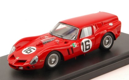 Immagine di FERRARI 250 BREADVAN N.16 DNF LM 1962 C.M.ABATE-C.DAVIS 1:43