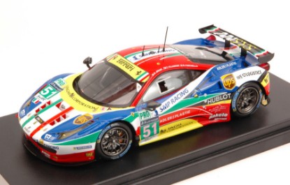 Immagine di FERRARI 458 GT2 N.51 25th LM 2015 BRUNI-FISICHELLA-VILANDER 1:43