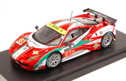 Immagine di FERRARI 458 GT2 N.61 31th LM 2015 MANN-GIANMARIA-CRESSONI 1:43