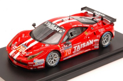 Immagine di FERRARI 458 ITALIA N.70 28th LM 2014 NAKANO-RICH-EHRET 1:43