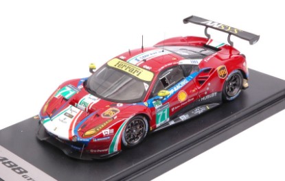 Immagine di FERRARI 488 GTE N.71 21th LM 2017 D.RIGON-S.BIRD-M.MOLINA 1:43