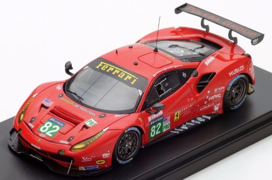 Immagine di FERRARI 488 GTE N.82 ACCIDENT LM 2017 T.VILANDER-G.FISICHELLA-P.KAFFER