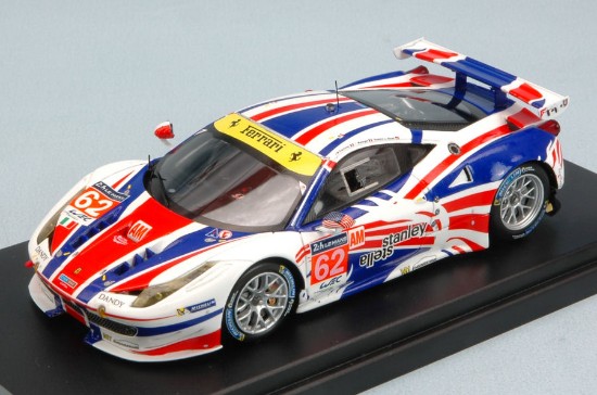 Immagine di FERRARI 458 ITALIA N.62 38th LM 2014 BACHELIER-BLANK-MOLLEGOL 1:43