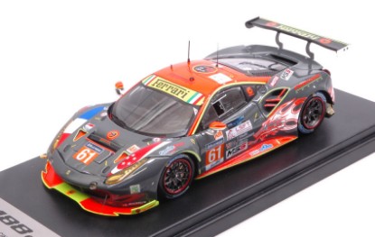 Immagine di FERRARI 488 GTE N.61 32th LM 2017 W.S.MOK-K.SAWA-M.GRIFFIN 1:43