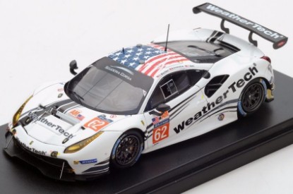 Immagine di FERRARI 488 GTE N.62 29th LM 2017 C.MAC NEIL-B.SWEEDLER-T.BELL 1:43