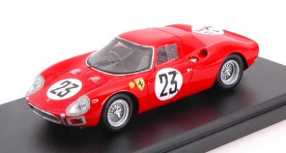 Immagine di FERRARI 250 LM N.23 16th LM 1964 P.DUMAY-G.LANGLOIS VAN OPHEM 1:43