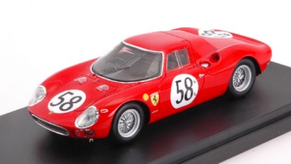 Immagine di FERRARI 250 LM N.58 DNF LM 1964 D.PIPER-J.RINDT 1:43