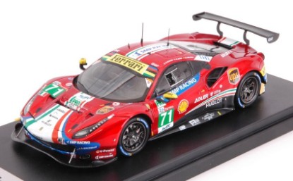 Immagine di FERRARI 488 GTE EVO N.71 24th LM 2018 RIGON-BIRD-MOLINA 1:43