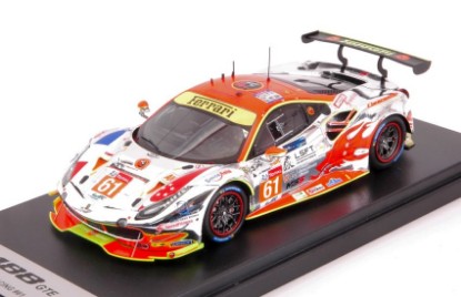 Immagine di FERRARI 488 GTE N.61 35th LM 2018 MOK-GRIFFIN-SAWA 1:43