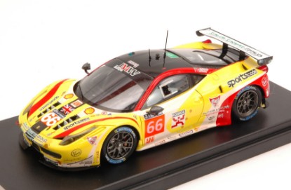 Immagine di FERRARI 458 ITALIA N.66 27th LM 2014 AL-FAISAL-NEIMAN-PUMPELLY 1:43
