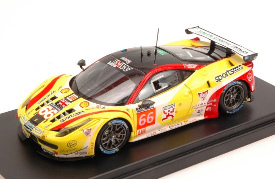Immagine di FERRARI 458 ITALIA N.66 27th LM 2014 AL-FAISAL-NEIMAN-PUMPELLY 1:43