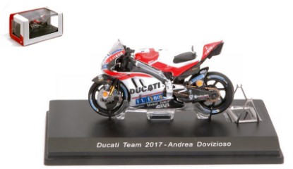 Immagine di DUCATI GP17 ANDREA DOVIZIOSO 2017 N.04 WINNER ITALIAN GP MUGELLO 1:43