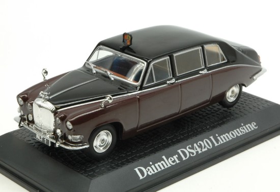 Immagine di DAIMLER DS420 LIMOUSINE QUEEN MOTHER 1940 BROWN/BLACK 1:43