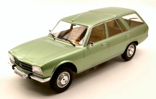 Immagine di PEUGEOT 504 BREAK 1971 METALLIC LIGHT GREEN 1:18