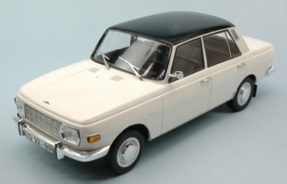 Immagine di WARTBURG 353 1966 WHITE/BLACK 1:18