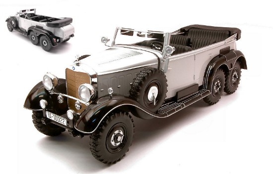 Immagine di MERCEDES G4 (W31) LIGHT GREY/BLACK 1:18
