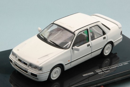Immagine di FORD SIERRA COSWORTH 4x4 RALLY SPEC.(FARI QUADRATI) 1991 WHITE 1:43