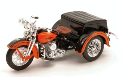 Immagine di HARLEY DAVIDSON 1947 SERVI-CAR ORANGE 1:18
