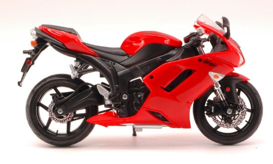 Immagine di KAWASAKI NINJA ZX 6 R RED 1:12