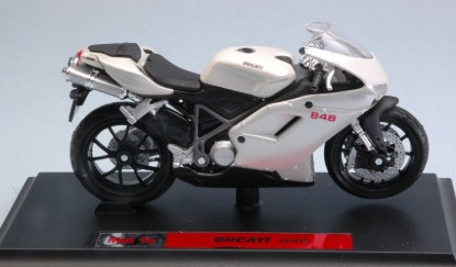 Immagine di DUCATI 848 WHITE 1:18