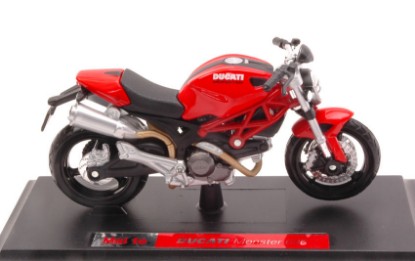 Immagine di DUCATI MONSTER 696 RED 1:18