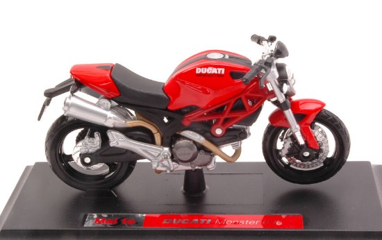 Immagine di DUCATI MONSTER 696 RED 1:18