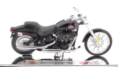 Immagine di HARLEY DAVIDSON 2002 FXSTB NIGHT TRAIN BLACK 1:18