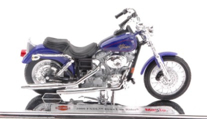 Immagine di HARLEY DAVIDSON 2000 FXDL DYNA LOW RIDER VIOLET 1:18