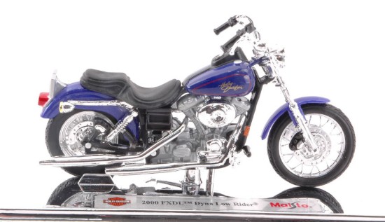 Immagine di HARLEY DAVIDSON 2000 FXDL DYNA LOW RIDER VIOLET 1:18