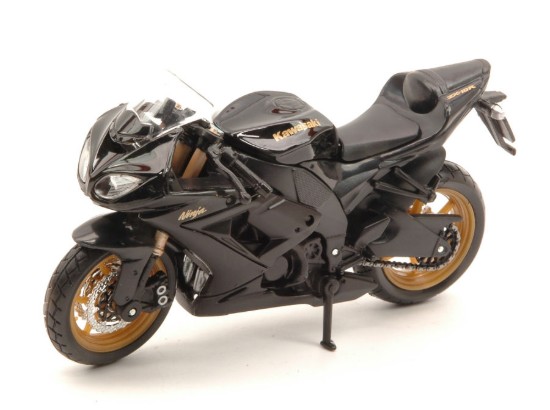 Immagine di KAWASAKI NINJA ZX-10R BLACK 1:18
