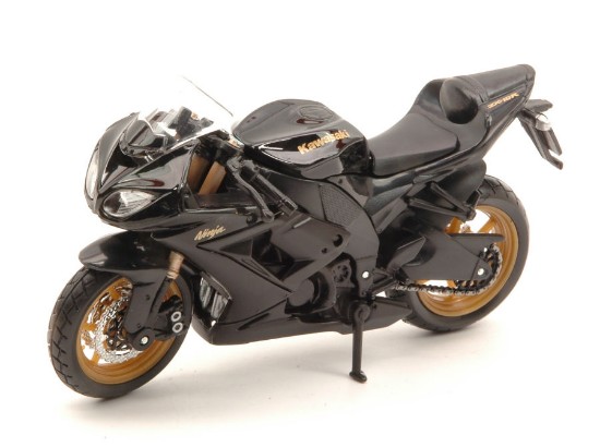 Immagine di KAWASAKI NINJA ZX-10R BLACK 1:18