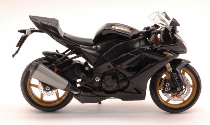 Immagine di KAWASAKI NINJA ZX 10R BLACK 1:12