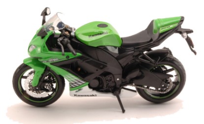 Immagine di KAWASAKI NINJA ZX-10 R 2010 GREEN 1:12