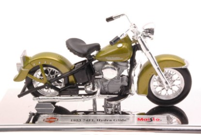 Immagine di HARLEY DAVIDSON 74 FL HYDRA GLIDE 1953 1:18