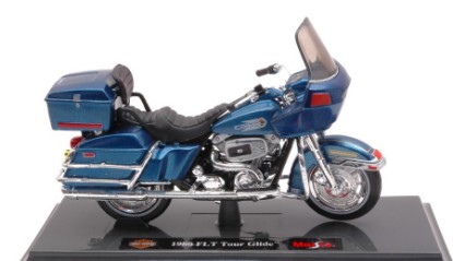 Immagine di HARLEY DAVIDSON 1980 FLH TOUR GLIDE 1980 1:18