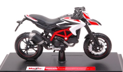 Immagine di DUCATI HYPERMOTARD SP 2013 WHITE 1:18