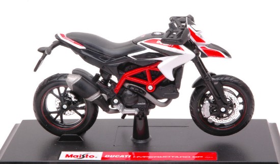 Immagine di DUCATI HYPERMOTARD SP 2013 WHITE 1:18