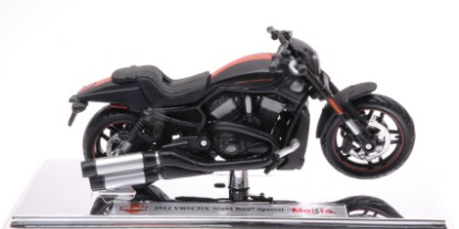 Immagine di HARLEY DAVIDSON 2012 VRSCDX NIGHT ROD SPECIAL BLACK 1:18